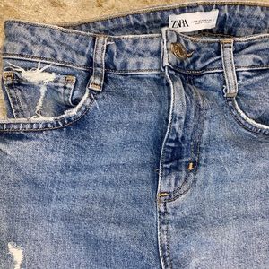 High Rise Zara straight leg jean